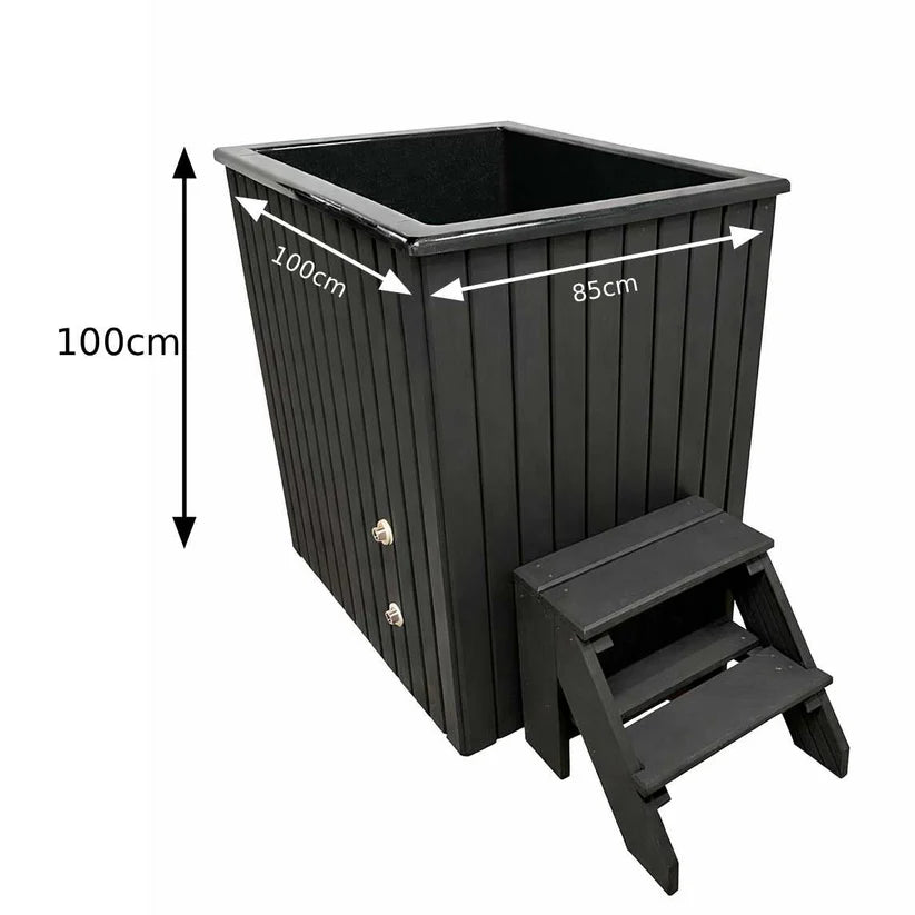 Eisbad auf dem Arsa Square